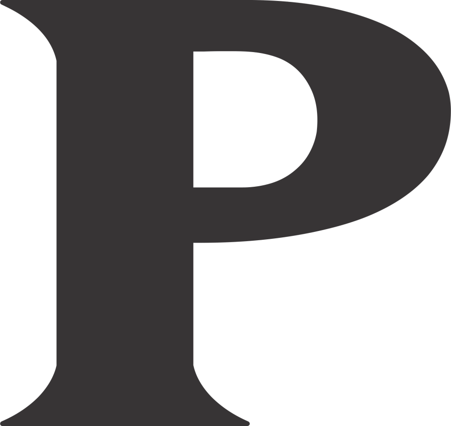 Paonia P Logo